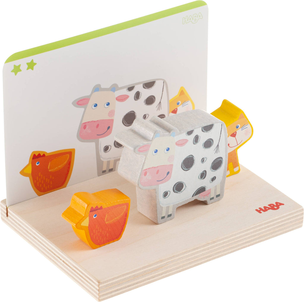 HABA Stacking Toy On the Farm - Wooden Toy