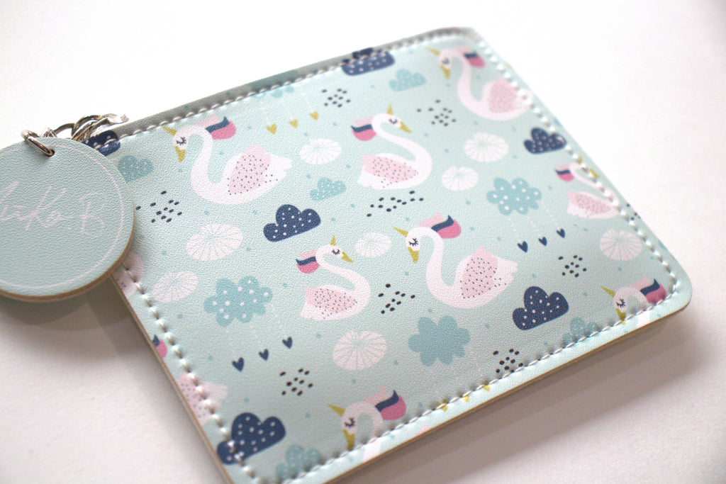Carlie Coin Wallet - Swans