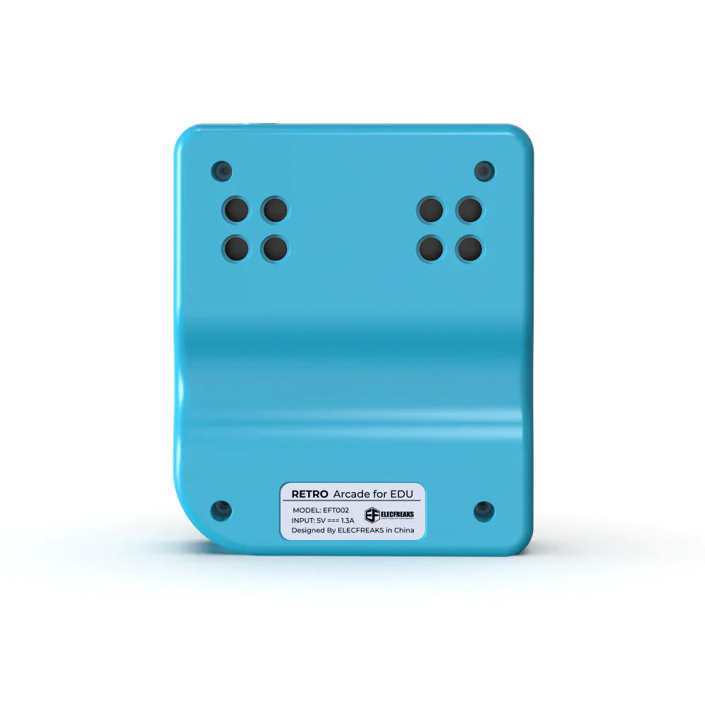 ELECFREAKS Retro Microsoft Makecode Arcade For Education, Kid Game Programming Learning Machine (Supports Block Programming and Python)