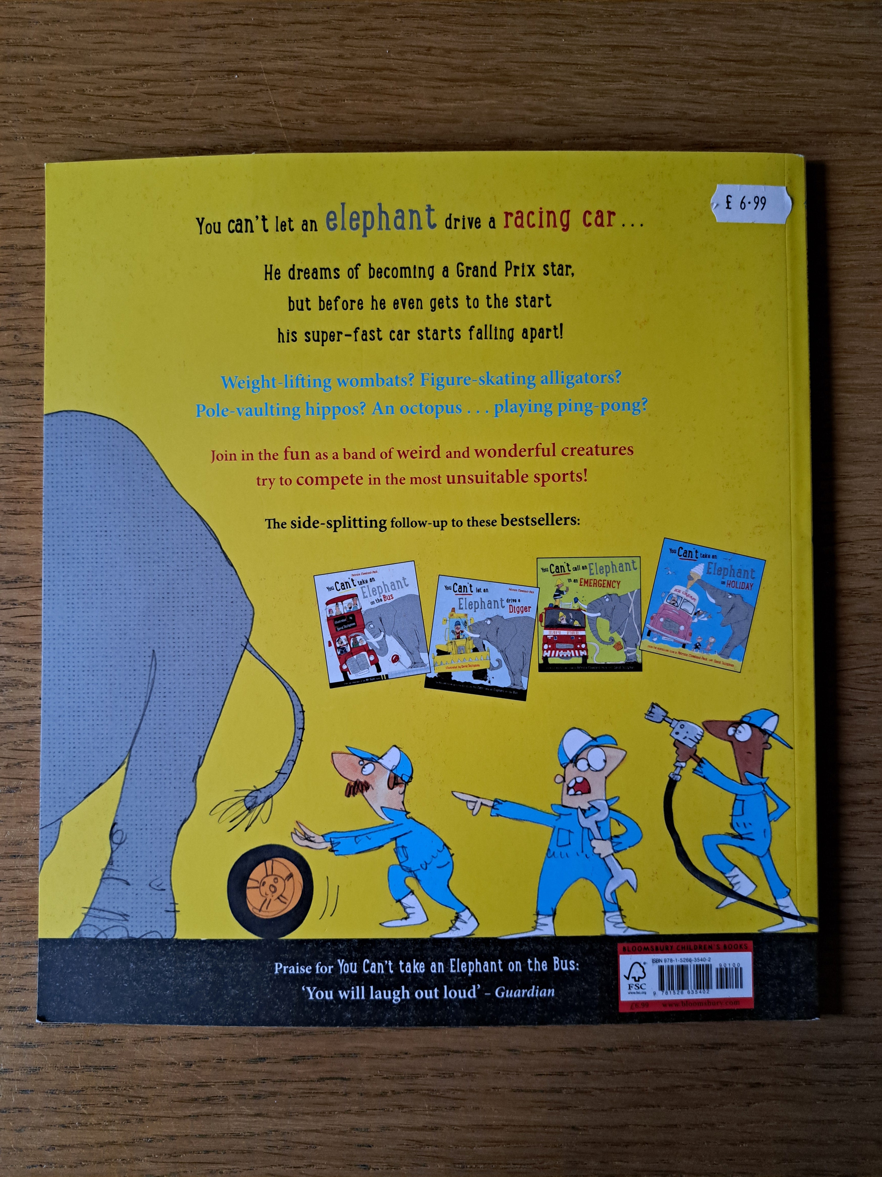 You Can't Let an Elephant Drive a Racing Car