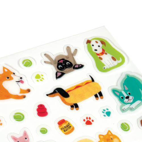 Ooly Stickiville: Standard Stickers - Quirky Dogs (1 Sheet)