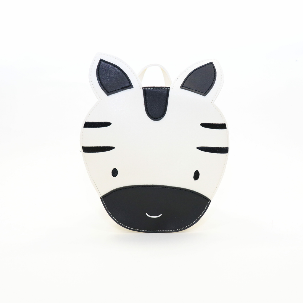 Children's Animal Shoulder Bag - Aiko the Zebra