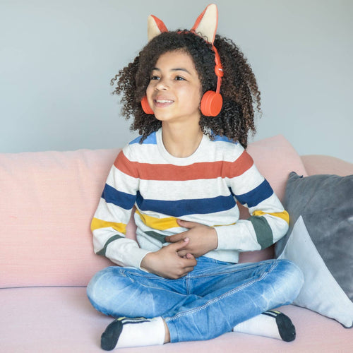 KIDYWOLF Headphones With Removeable Ears - Fox Headphones