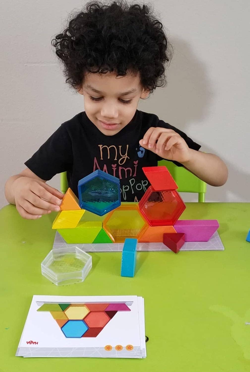 HABA Color Crystals 15 Piece Stacking Game