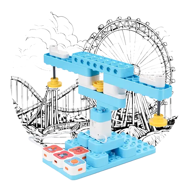 WhalesBot A3 | Enjoy Coding with Magnetic Blocks