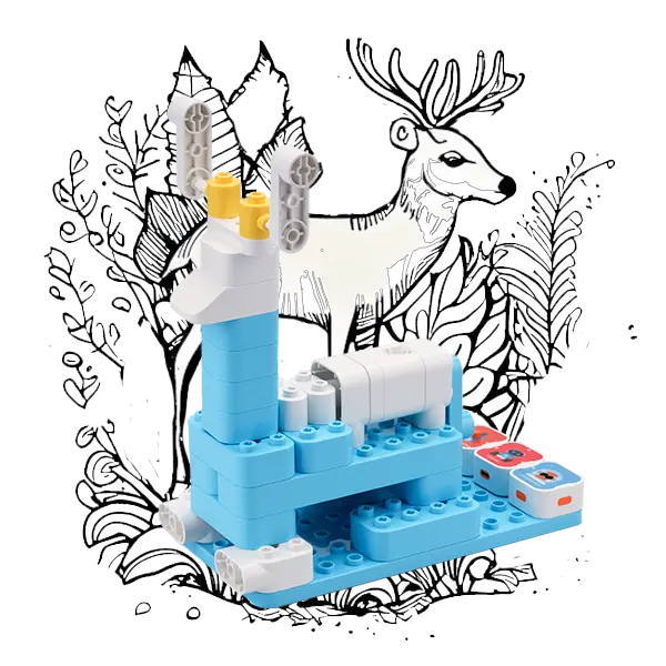 WhalesBot A3 | Enjoy Coding with Magnetic Blocks