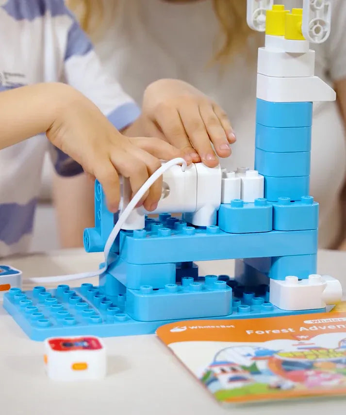 WhalesBot A3 | Enjoy Coding with Magnetic Blocks