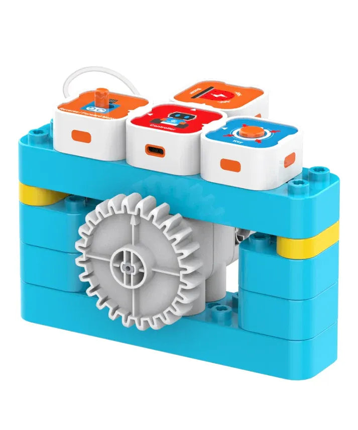 WhalesBot A1 Coding with Magnetic Blocks