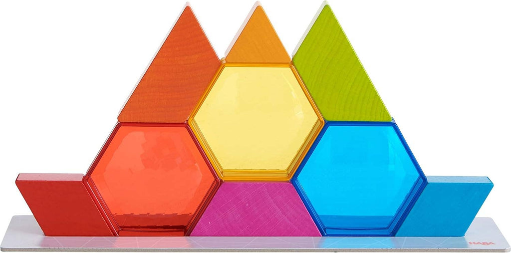 HABA Color Crystals 15 Piece Stacking Game