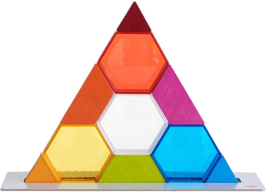 HABA Color Crystals 15 Piece Stacking Game