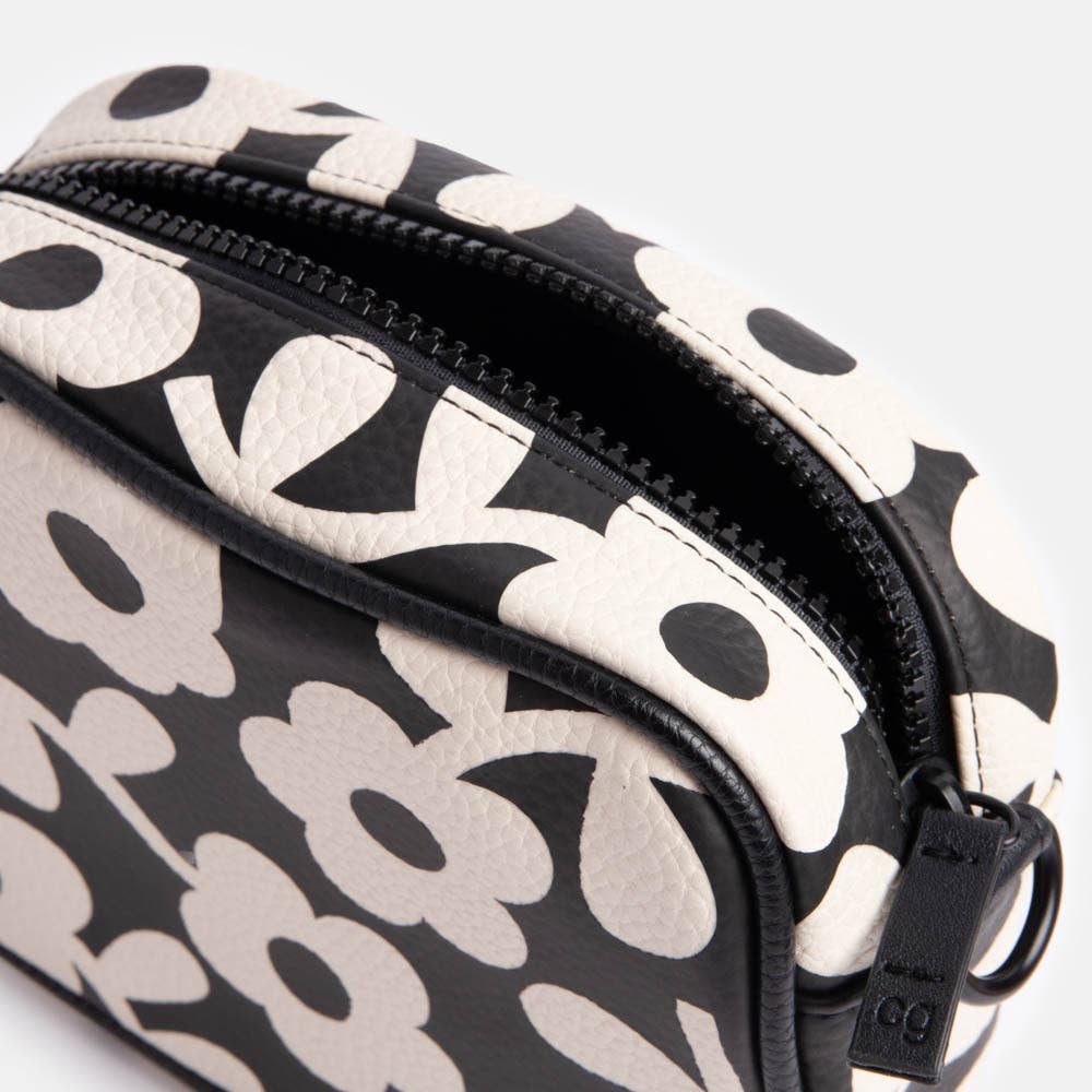 Charcoal Mono Bloom Camera Bag