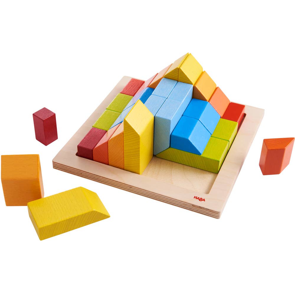 HABA 3D Arranging Game Creative Stones - Wooden blocks