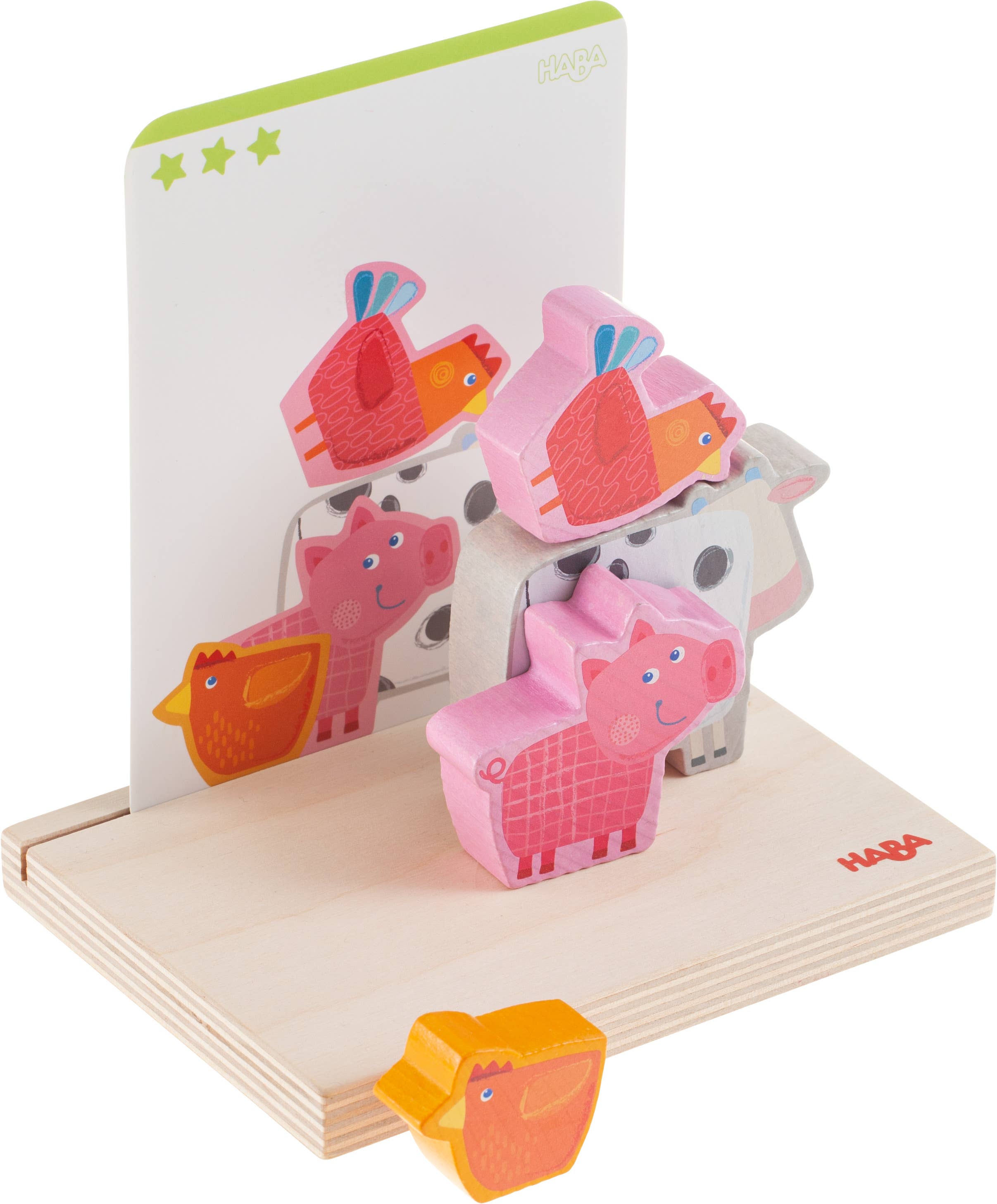 HABA Stacking Toy On the Farm - Wooden Toy