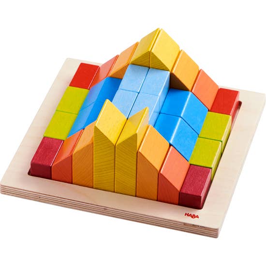 HABA 3D Arranging Game Creative Stones - Wooden blocks