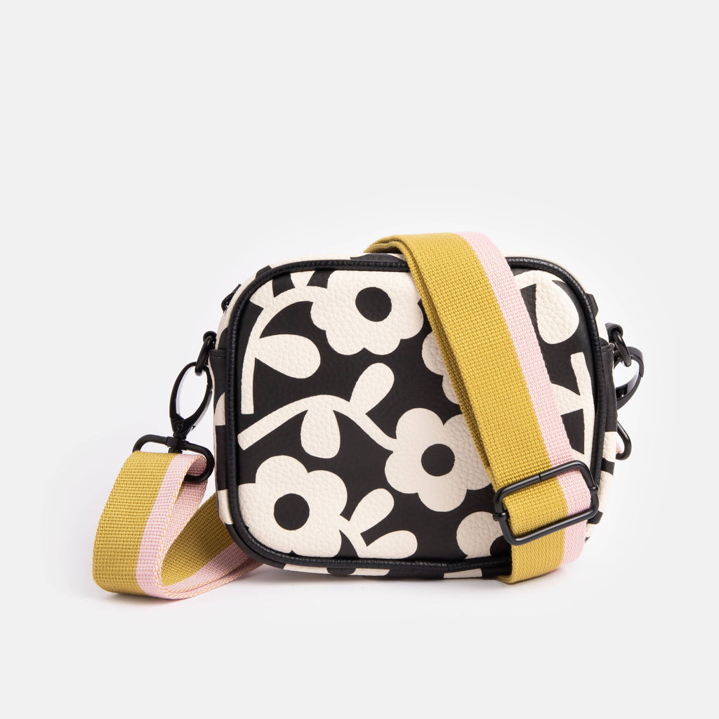 Charcoal Mono Bloom Camera Bag