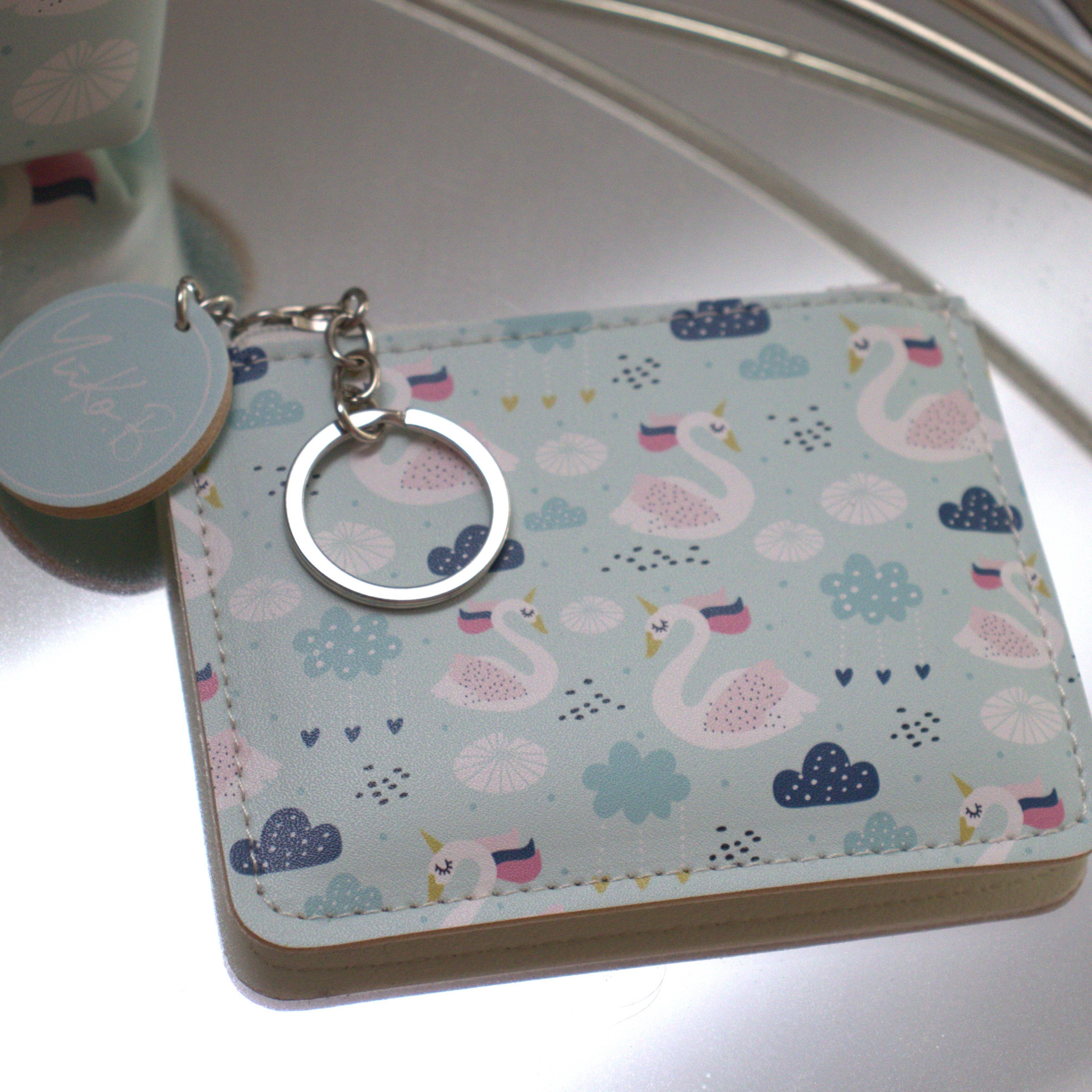 Carlie Coin Wallet - Swans