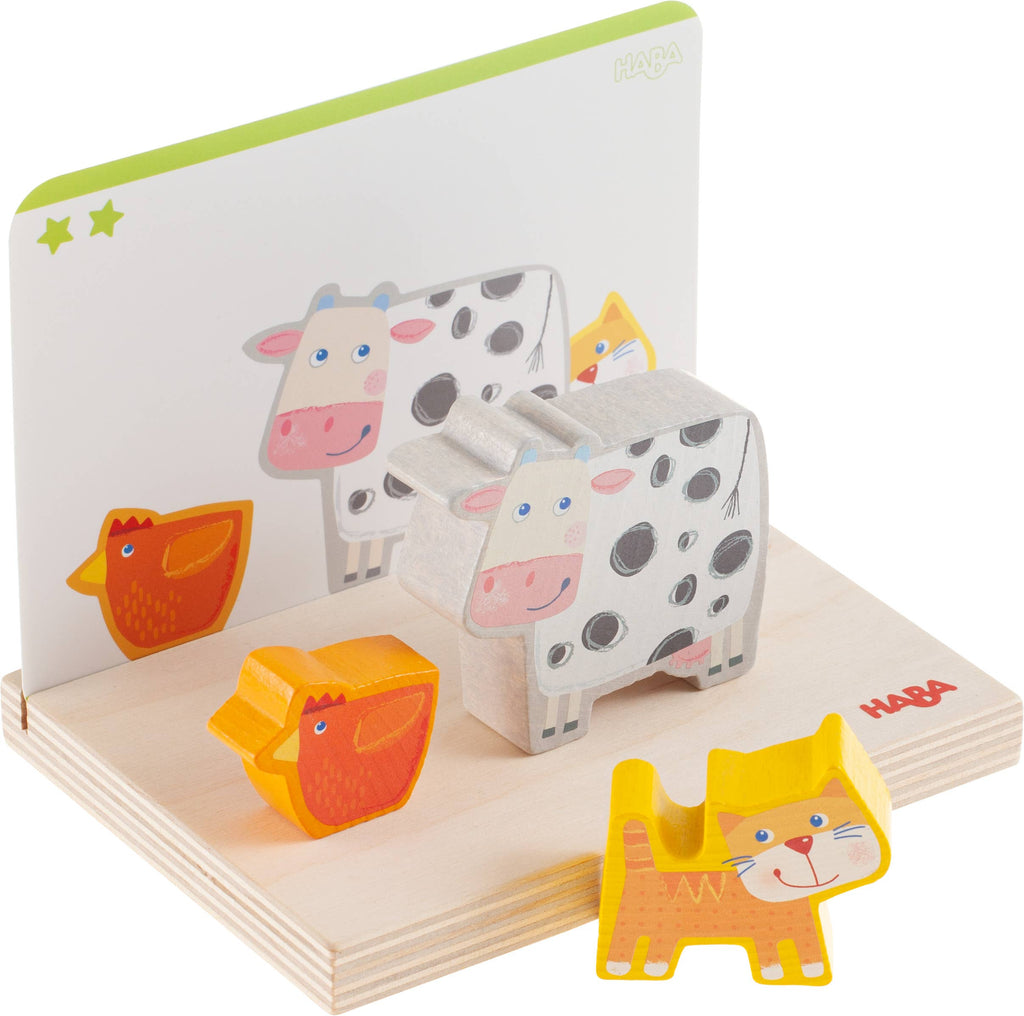 HABA Stacking Toy On the Farm - Wooden Toy