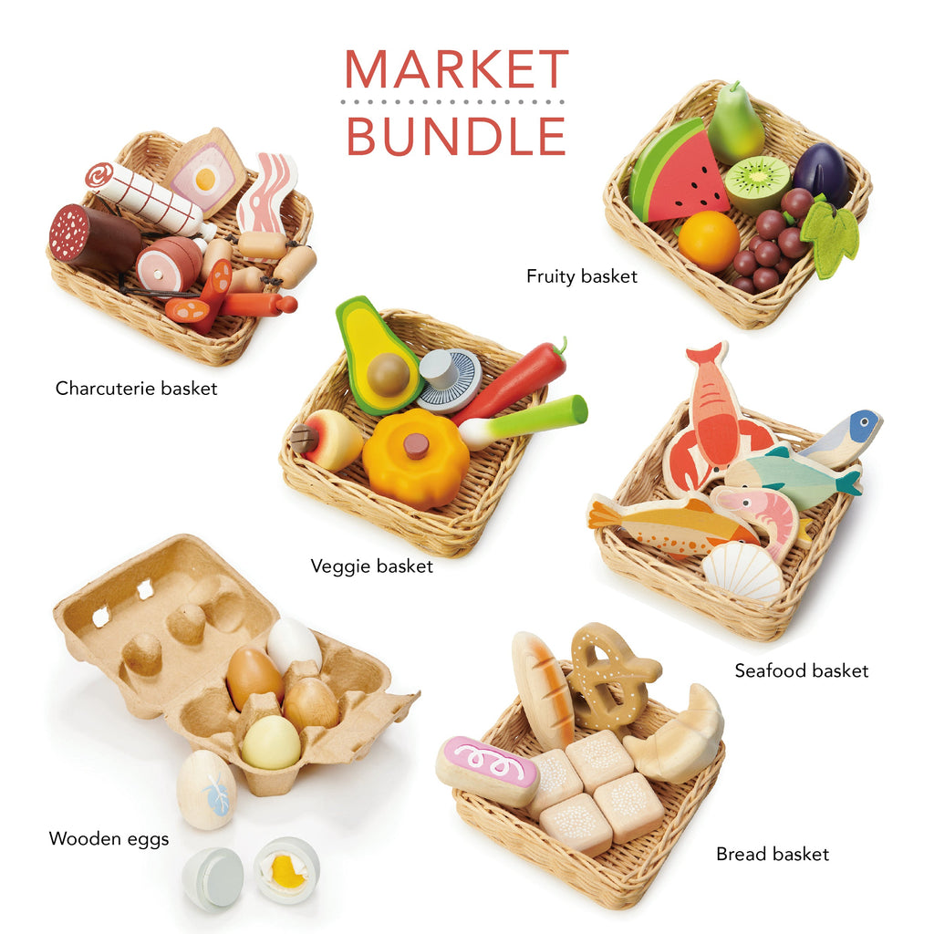 Food Basket Bundle (5 x Food Baskets & 1 x Eggs)