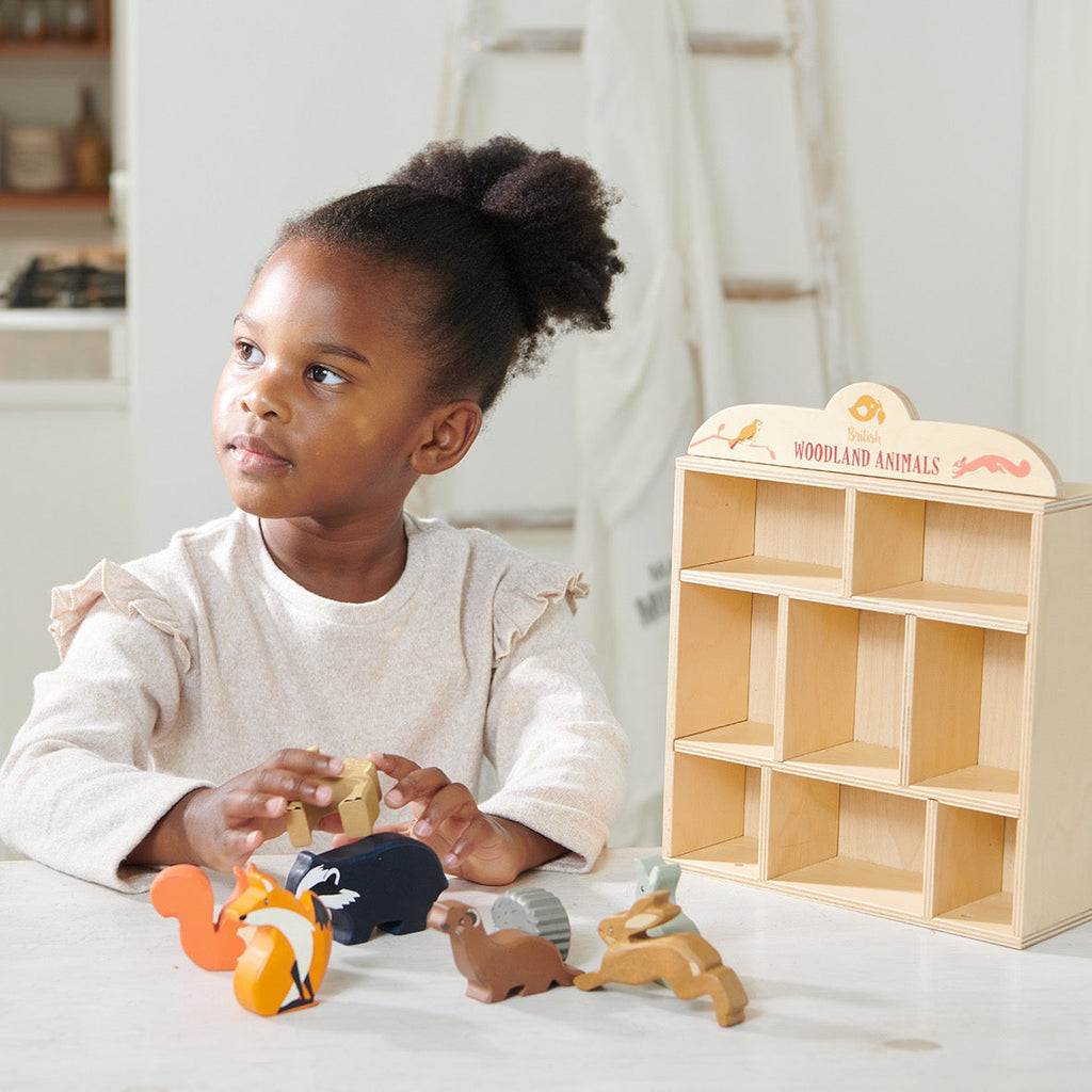 8 Woodland Animals Shelf Set