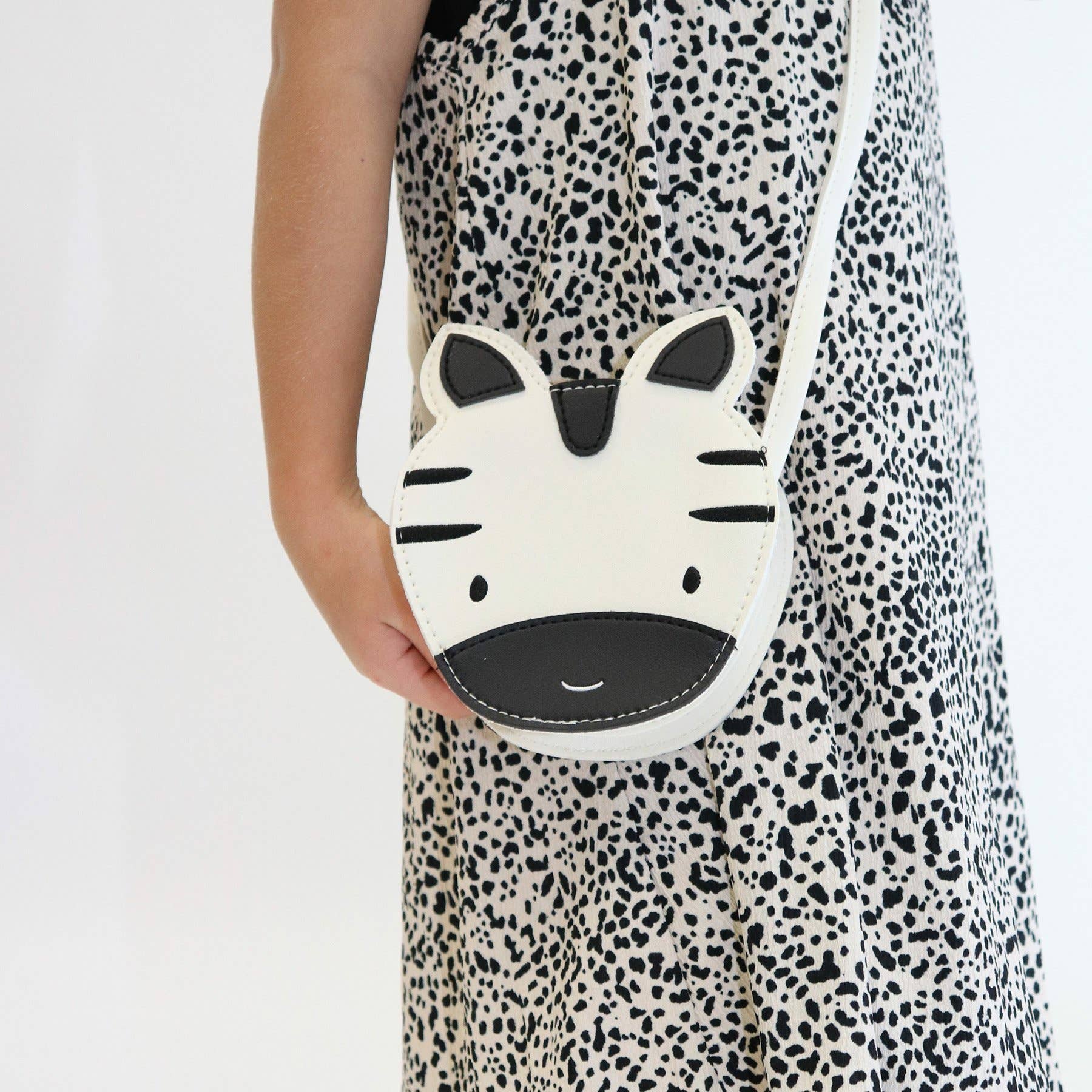 Children's Animal Shoulder Bag - Aiko the Zebra