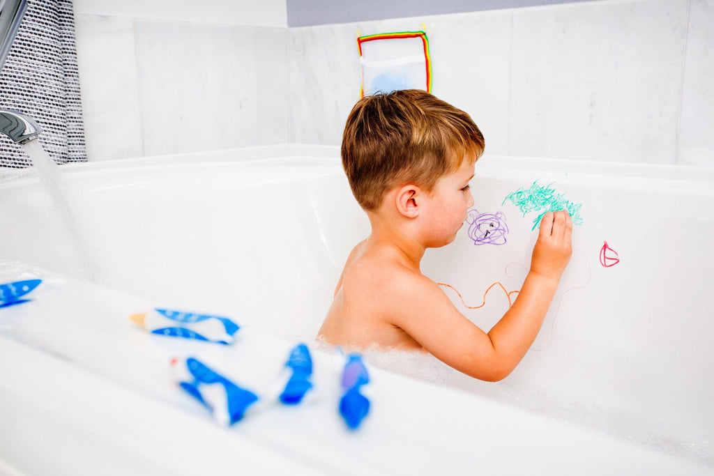 Kitpas Rice Bran Wax  Bath Crayons 10 Colour Set