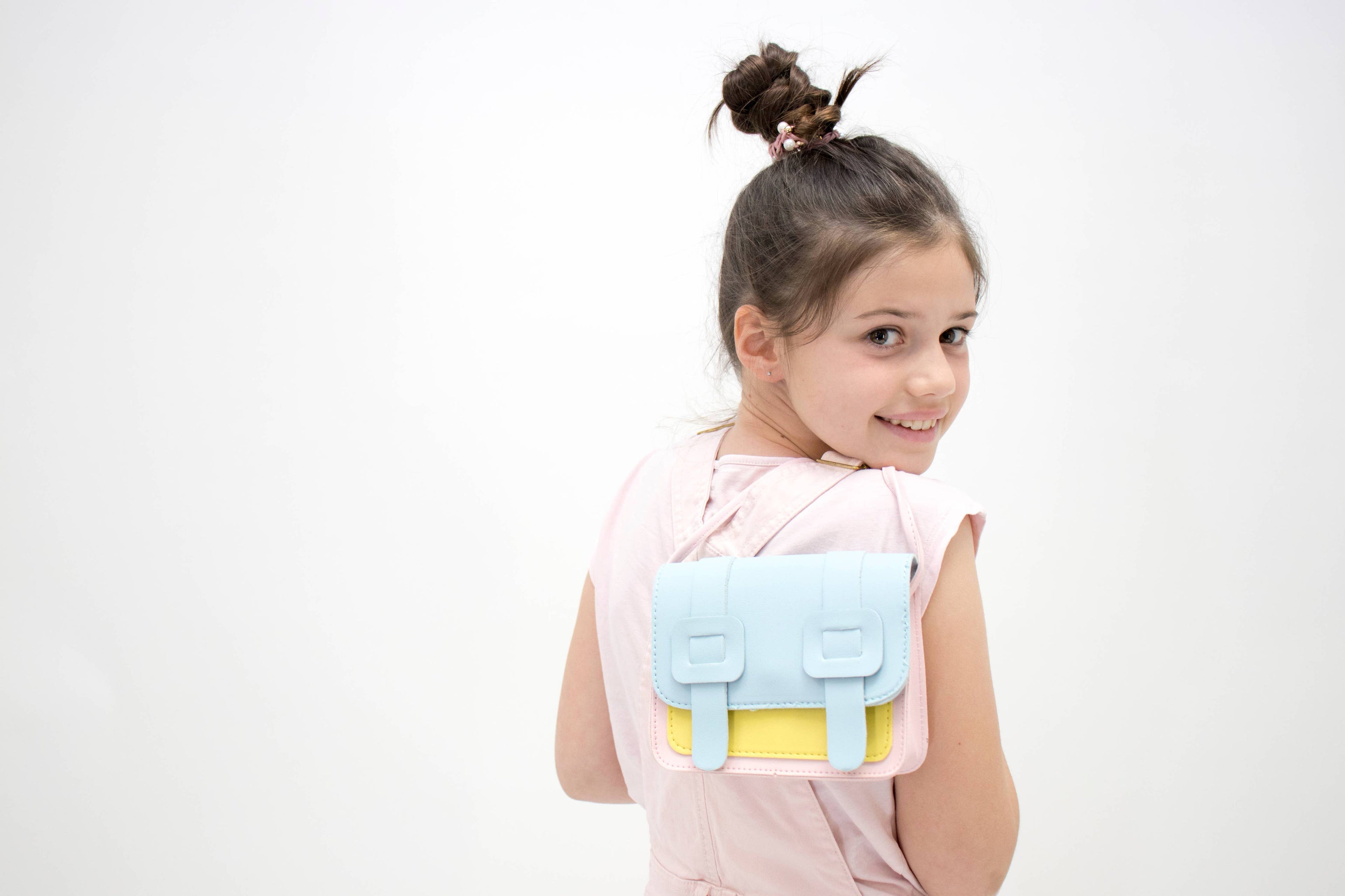 Children'S Shoulder Bag - Tamara Rose & Blue