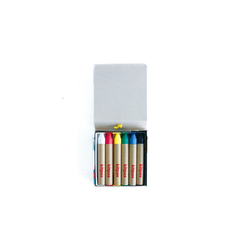 Kitpas Crayons Ecru Set 6 Colours - Bird