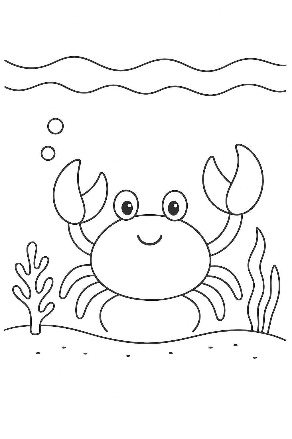 Colouring Pages: Ocean Creature