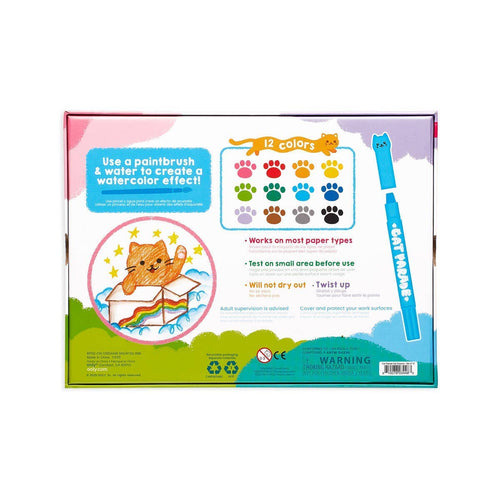 Ooly Cat Parade: Twist-Up Watercolor Gel Crayons