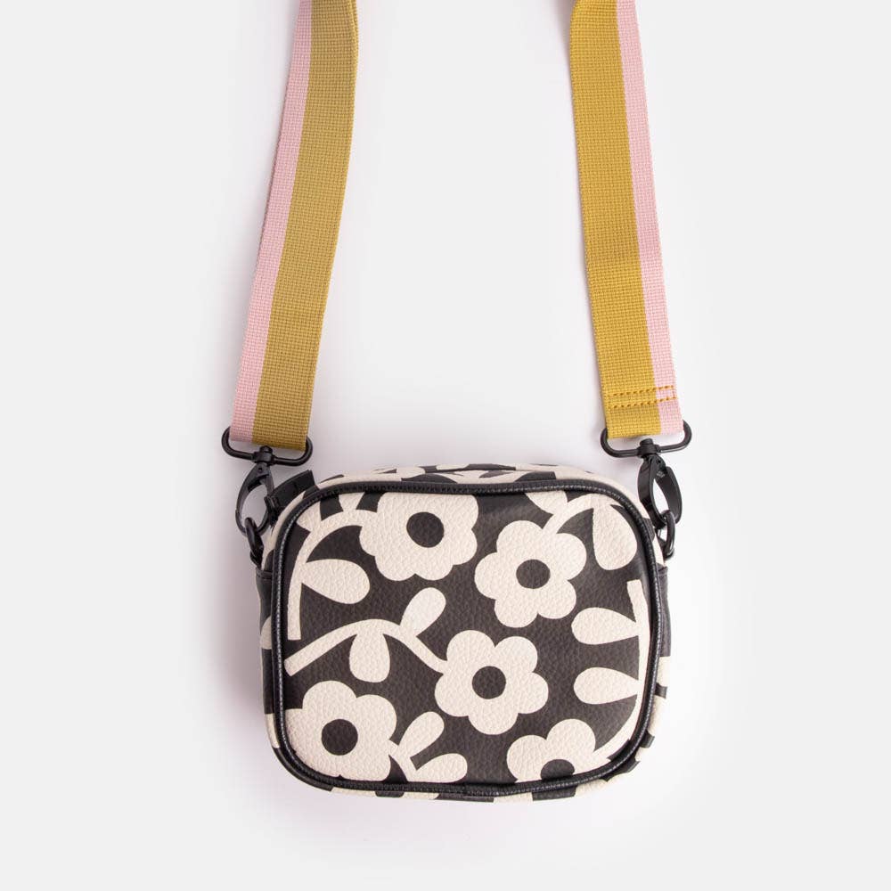 Charcoal Mono Bloom Camera Bag