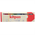 Kitpas Rice Bran Wax Crayons 24 Colours