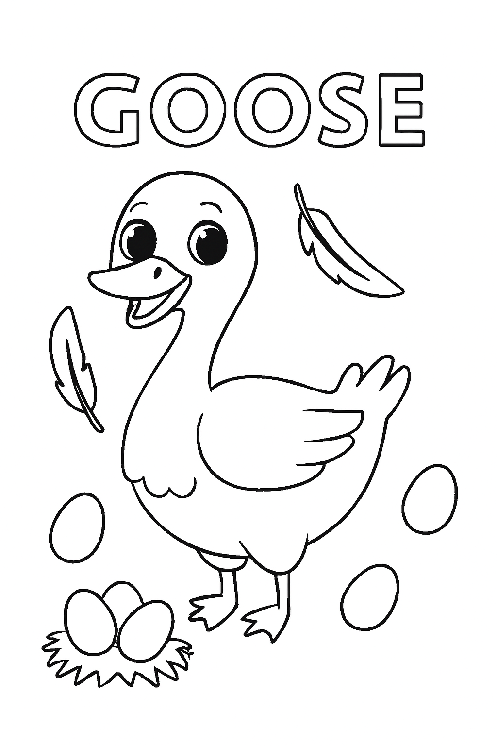 Colouring Pages: Farm Animals
