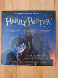 Audiobook CDs: Harry Potter 1, 2, 3